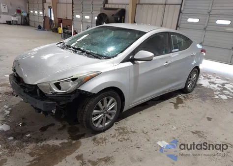2014 Hyundai Elantra Se z USA, uszkodzony, nr VIN 5NPDH4AE5EH518577
